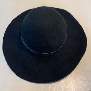 Black Wool Hat